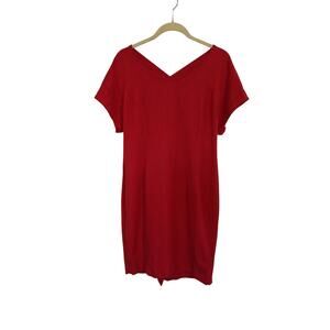VTG 90s Red Cocktail Dress Size 12 Wedding Guest Cocktail Classic Retro Vintage